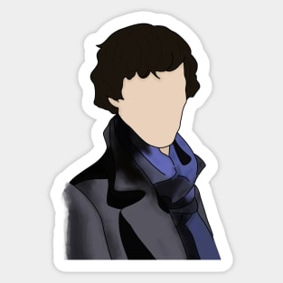 Sherlocked Sticker